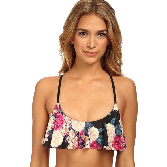 MINKPINK Other - Minkpink ruffle bikini top Medium
